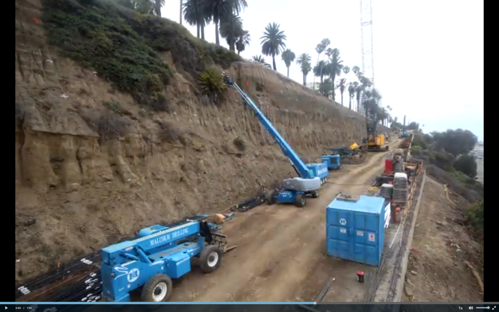 California Incline Construction Project
