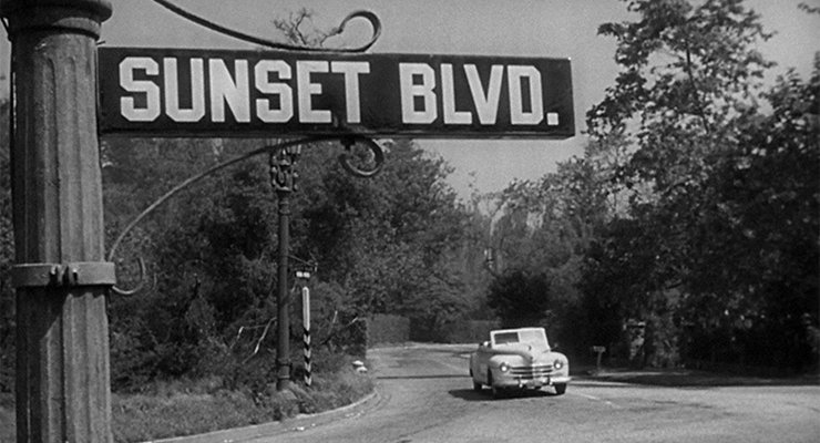 Traffic was a little lighter when Billy Wilder made Sunset Boulevard